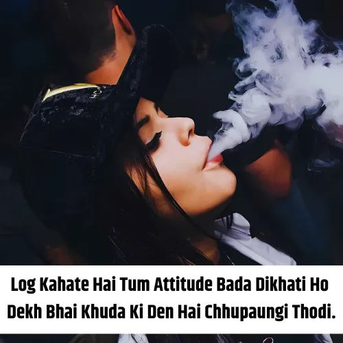 Attitude Shayari for Girls in English