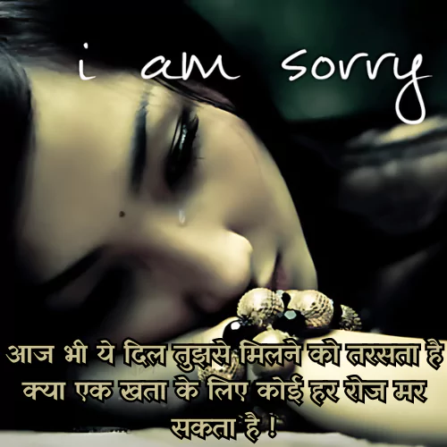 Hurt Sorry Shayari